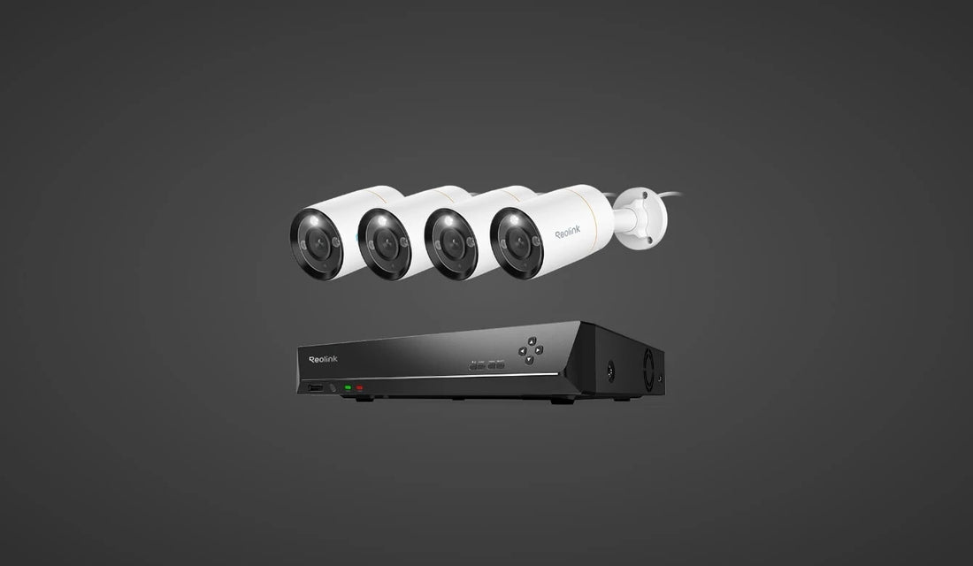Reolink RLK8-1200B4-A security camera bundle product photo