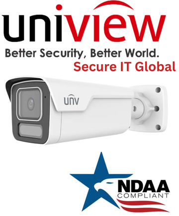 UNV 8MP OwlView NDAA Audio Uniview IP Network BulletSecurity Surveillance Camera