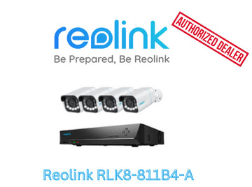 Reolink 8CH NVR 4K 8MP PoE 5X Optical Zoom Color Night Vision Security Camera
