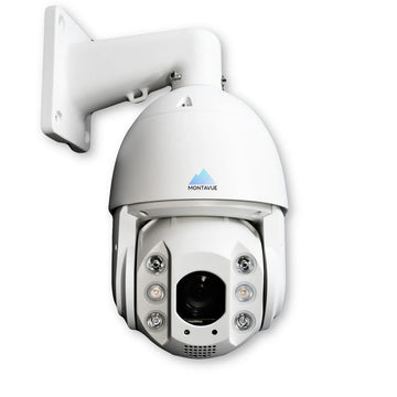 Montavue 4K 8MP 30FPS IP66 AI PTZ Security Camera Zoom 25x Audio Night Vision