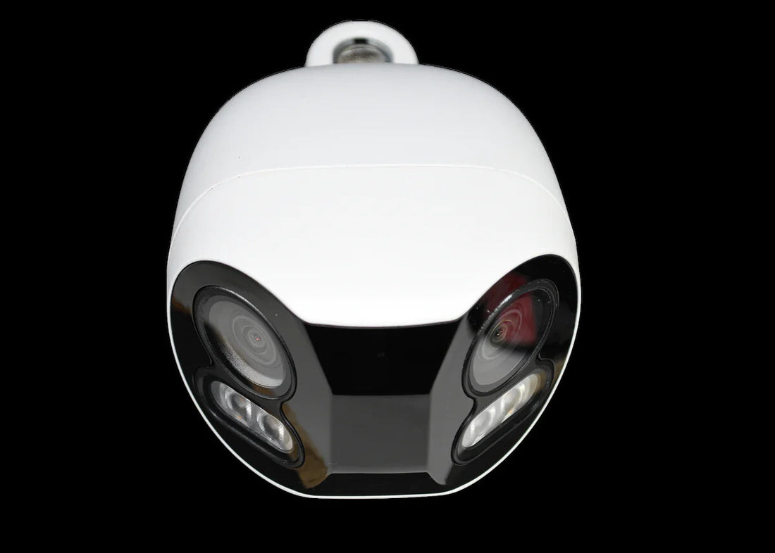 Montavue 4K 8MP 15FPS IP67 AI Panoramic Bullet Security Camera 2-Way Audio