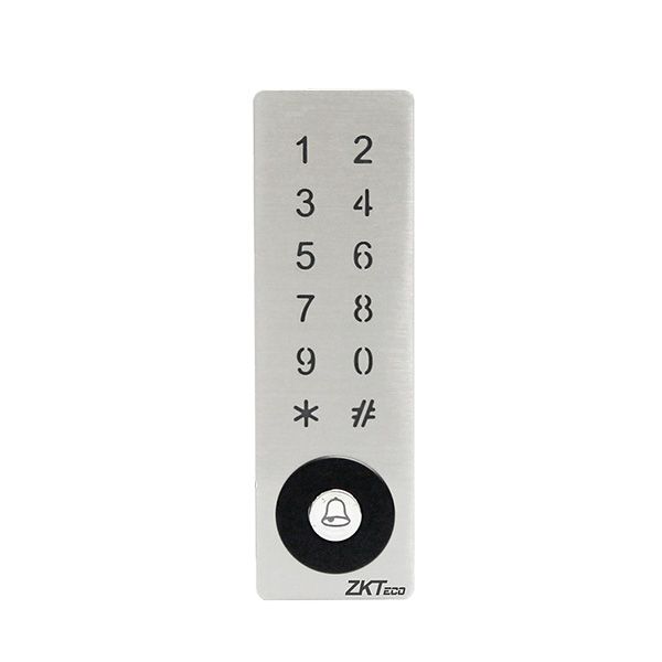 ZKTeco SMK-V Outdoor IP65-Rated Vandal-Resistant Metallic RFID Security Reader