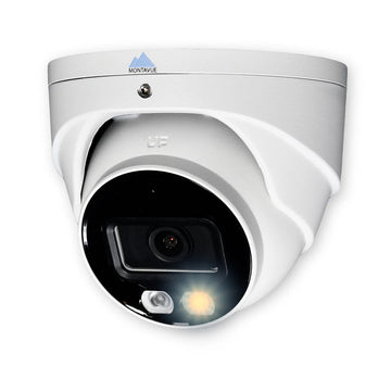 Montavue 2K 4MP 30FPS AI Turret Security Smart Camera IP Network Audio