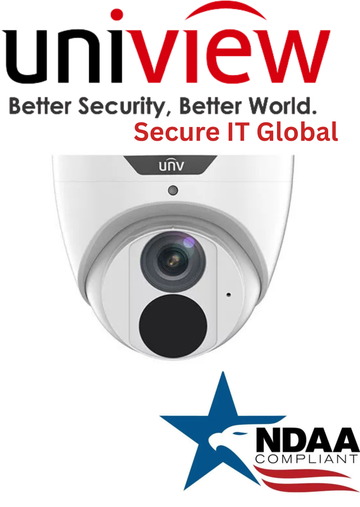 UNV 8MP IP67 NDAA Audio IP Network Uniview Eyeball Security Surveillance Camera