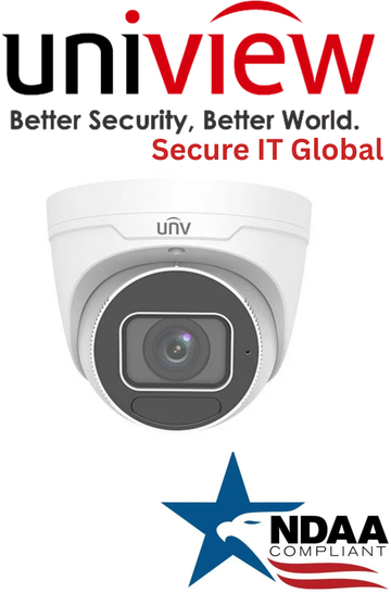 UNV 4MP HD Audio IP67 NDAA Uniview Eyeball Network IP Security Camera 2.8~12mm