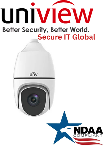 UNV 8MP NDAA Audio PoE+ Outdoor Network PTZ IP Uniview Security Camera 5.7~228mm