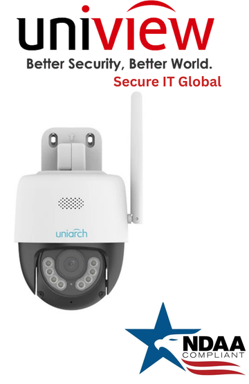 UNV 3MP Audio NDAA Uniview Mini Pan & Tilt IP Network Security Camera Uniarch