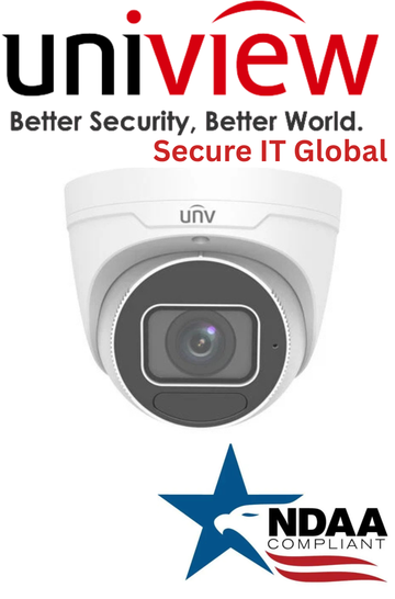 UNV 8MP IP67 NDAA Audio Outdoor VF HD IP Network Uniview Eyeball Security Camera