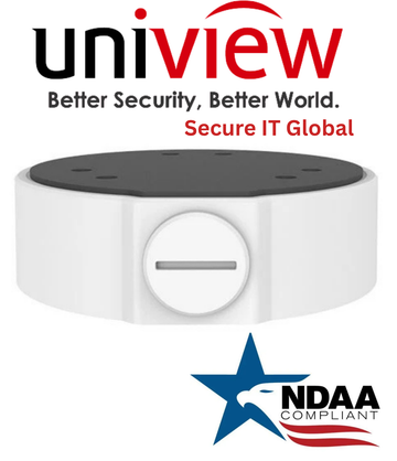 UNV Junction Box for Fixed Dome Cameras Uniview Surveillance Security Accessory