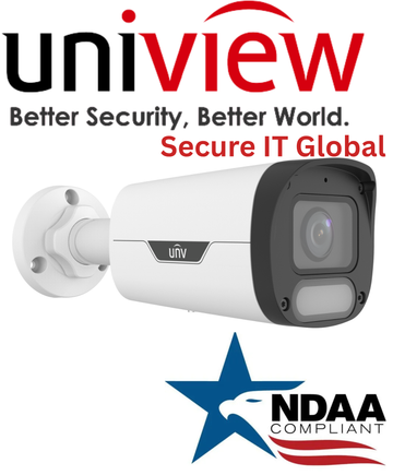 UNV 4MP HD Audio IP67 NDAA PoE Uniview Bullet Network IP Security Camera 2.8 mm