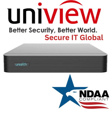 UNV 8MP HD NDAA-Compliant 8-Ch PoE IP Network Uniview Security NVR Uniarch