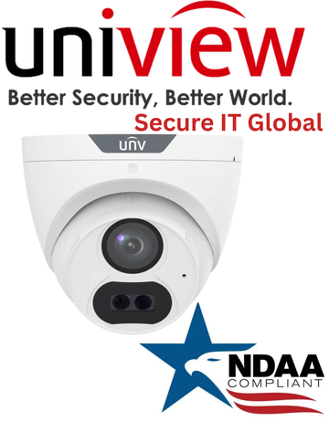 UNV 8MP IP67 Audio Uniview Analog Turret Security Surveillance Camera 2.8mm Lens