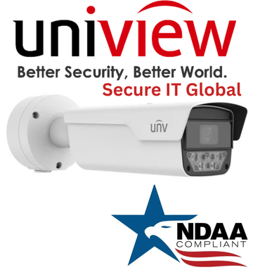 UNV 4MP LPR NDAA IP67 ANPR Plate Uniview 8-32mm Bullet IP Network SecurityCamera