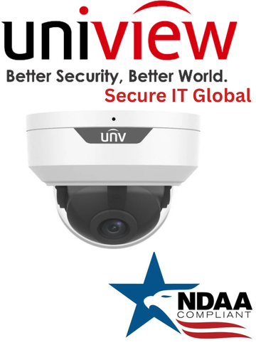 UNV 8MP IP67 Audio Uniview Analog Dome Security Surveillance Camera 2.8mm Lens