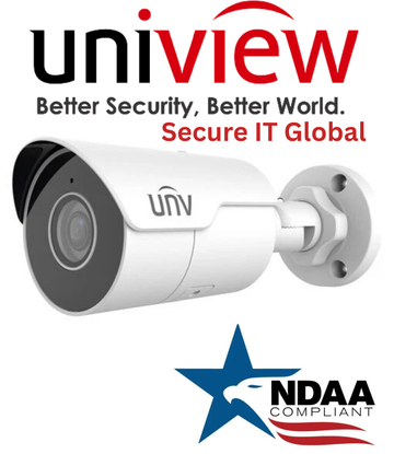UNV 4MP IP67 NDAA Audio IP Network Uniview Surveillance Bullet Security Camera