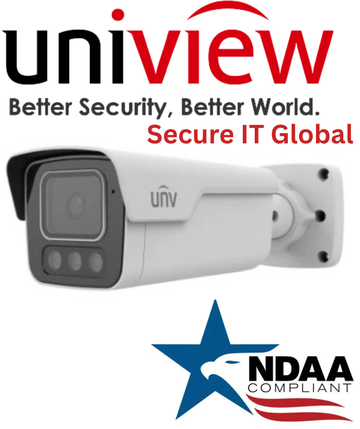 UNV 8MP HD NDAA 2-Way Audio IP Uniview Fixed Bullet IP Network Security Camera
