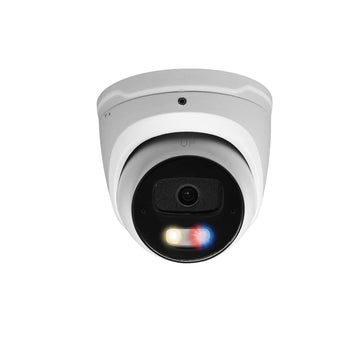MNT-8-301 Montavue Nexus 8MP 4K Active Deterrence Smart Turret PoE IP Security Camera