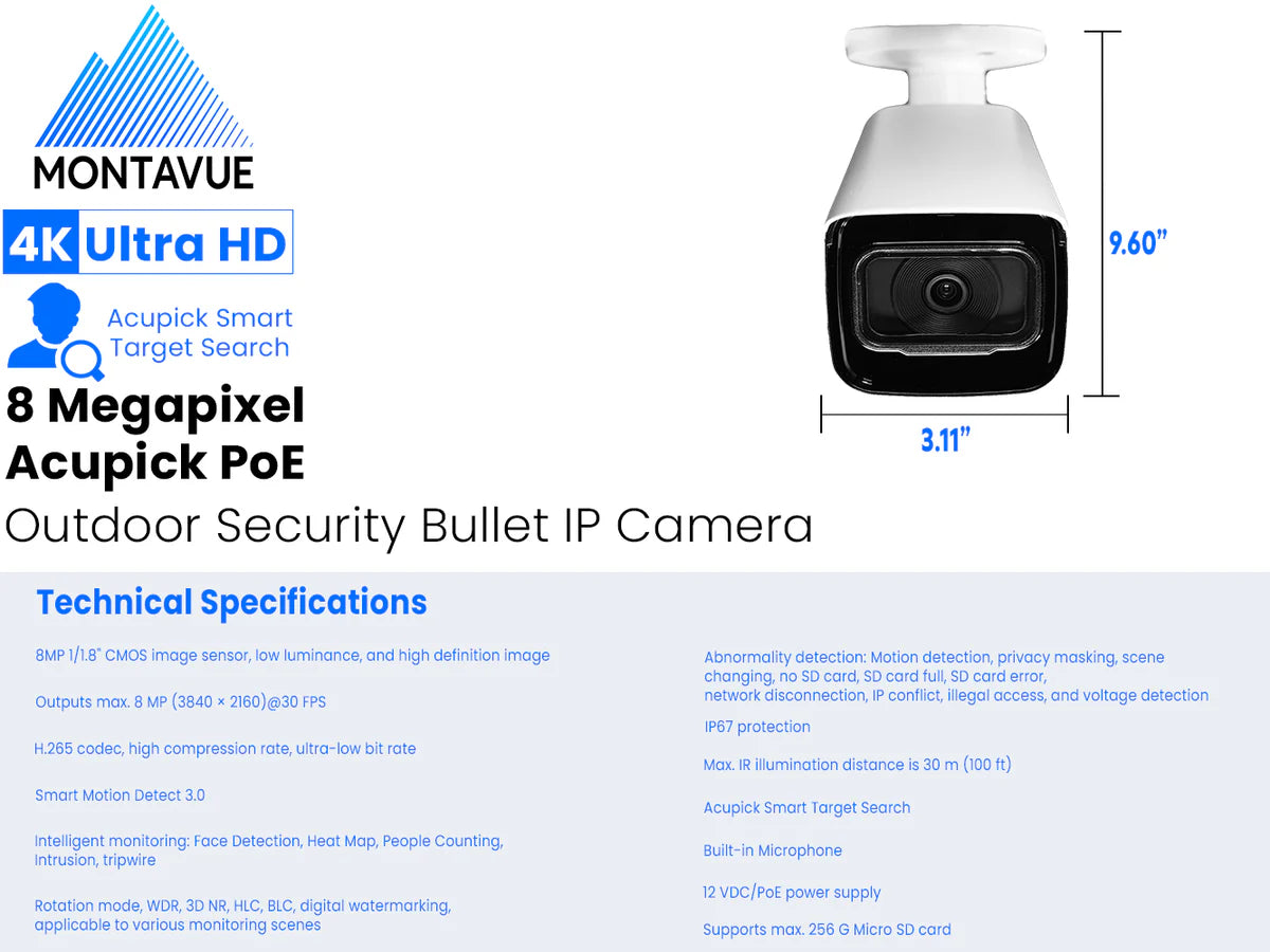 Montavue MTB8110-SMD3-AP-E security camera product photo, additional view 4