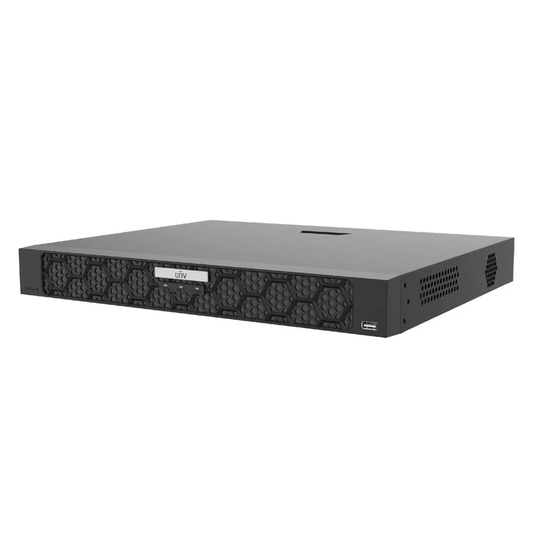 Uniview NVR301-04B-P4-IQ security recorder product photo, main view