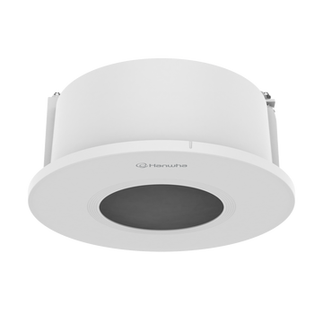 Hanwha Vision   SHD-1400FPW  Plenum Flush Mount Security Accessory