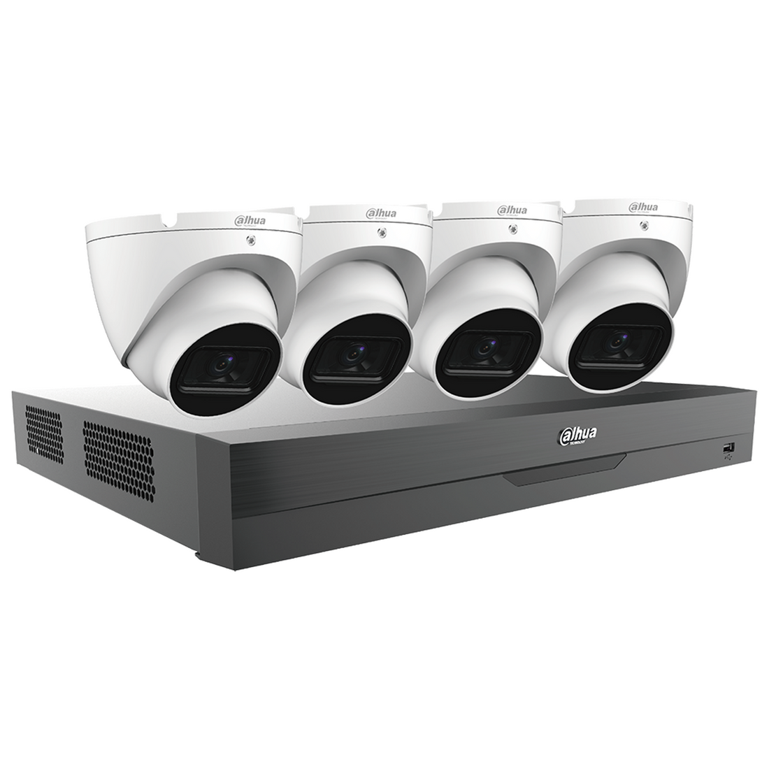 Dahua C542E42B 4-Ch 2MP 4 Eyeball Cameras+ DVR Security System