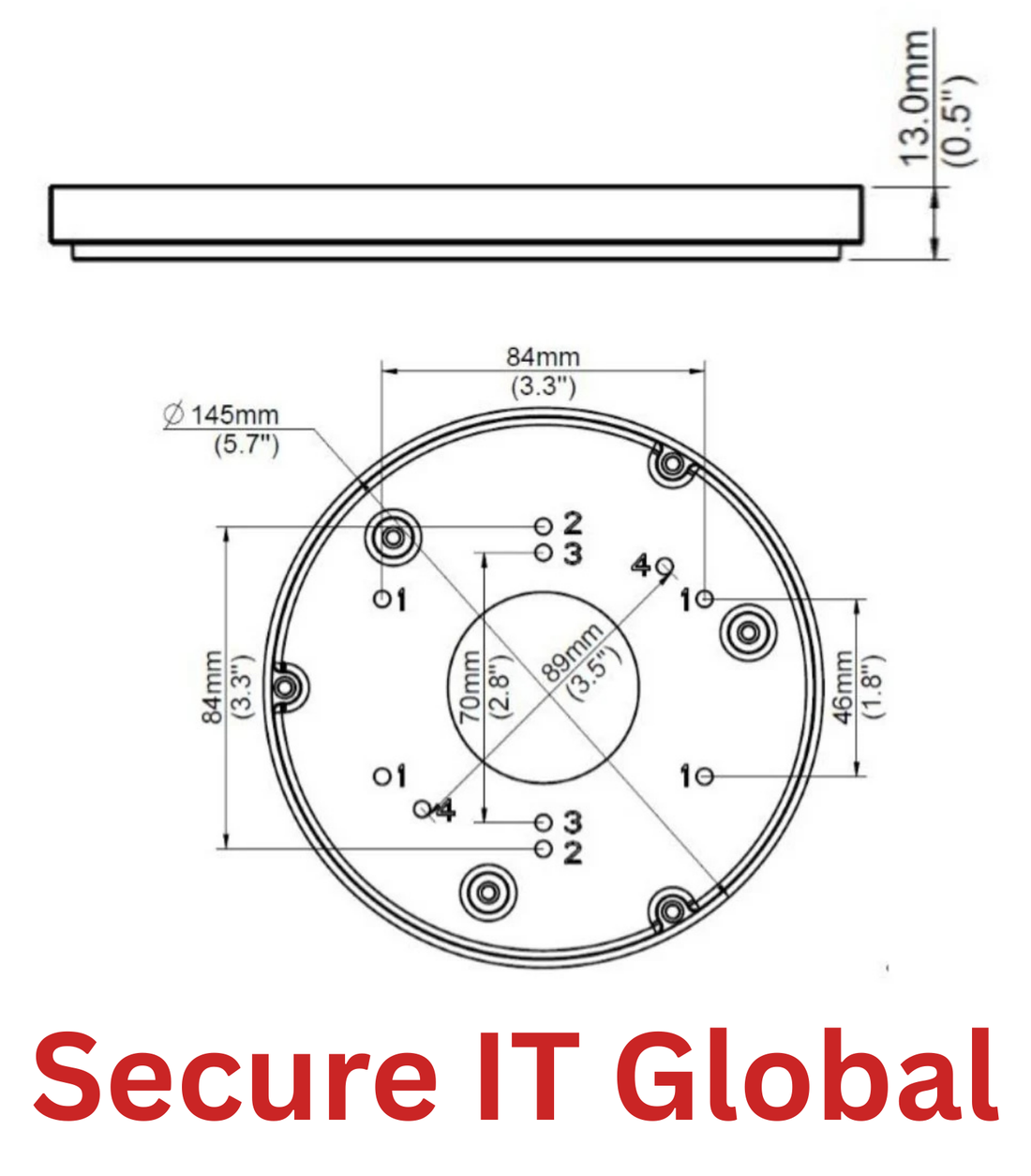Uniview TR-SM04-IN security accessory product photo, main view