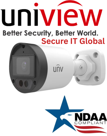UNV 2MP IP67 Audio Uniview Analog Bullet Security Surveillance Camera 2.8mm Lens
