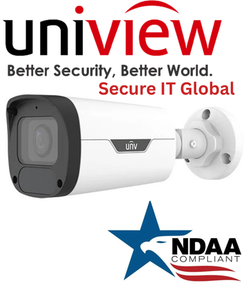 UNV 4MP HD IR VF NDAA PoE IP67 Audio IP Uniview Bullet Network Security Camera