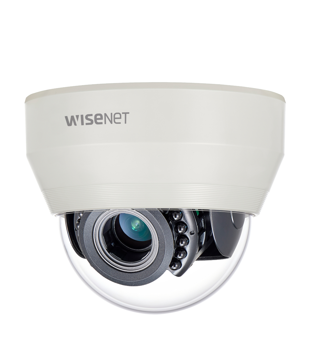 Hanwha Techwin HCD-6080R 2MP Analog HD+ Indoor Dome Security Camera 3.2-10m Lens