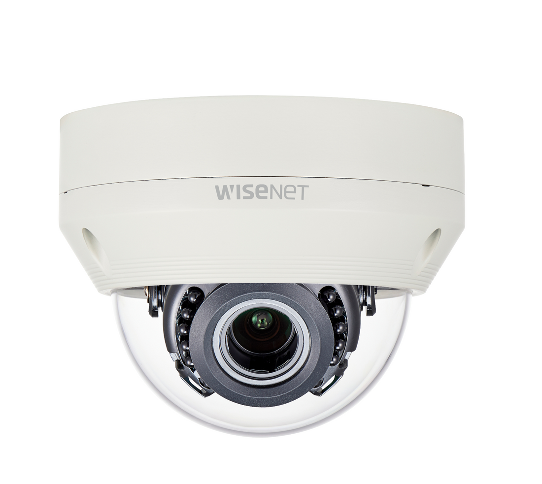 Hanwha Techwin HCV-6080R 2MP Analog HD IR Outdoor Security Dome camera 3.2 -10mm