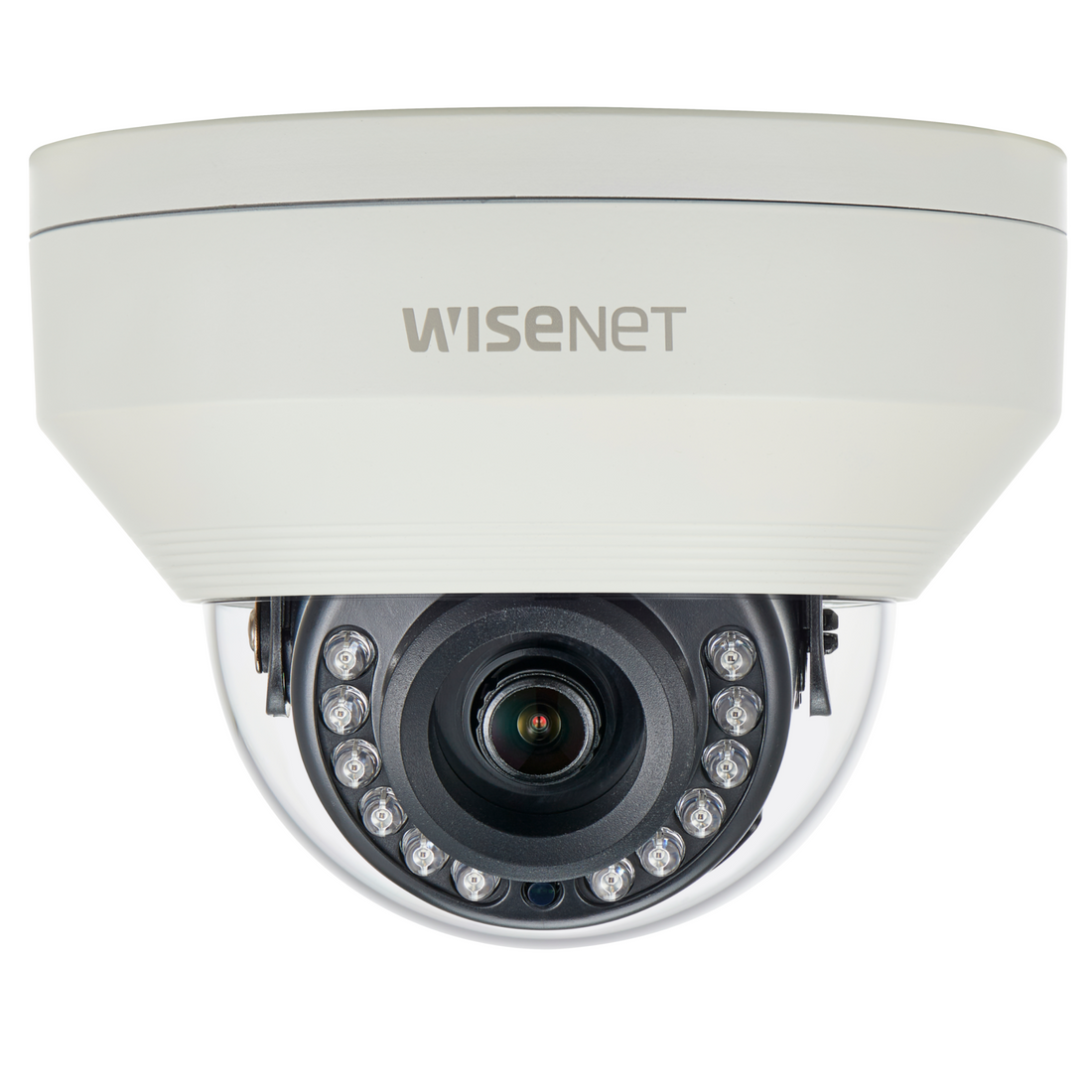 Hanwha Techwin HCV-7010RA 4MP Analog HD IR Vandal Dome SecurityCamera 2.8mm lens