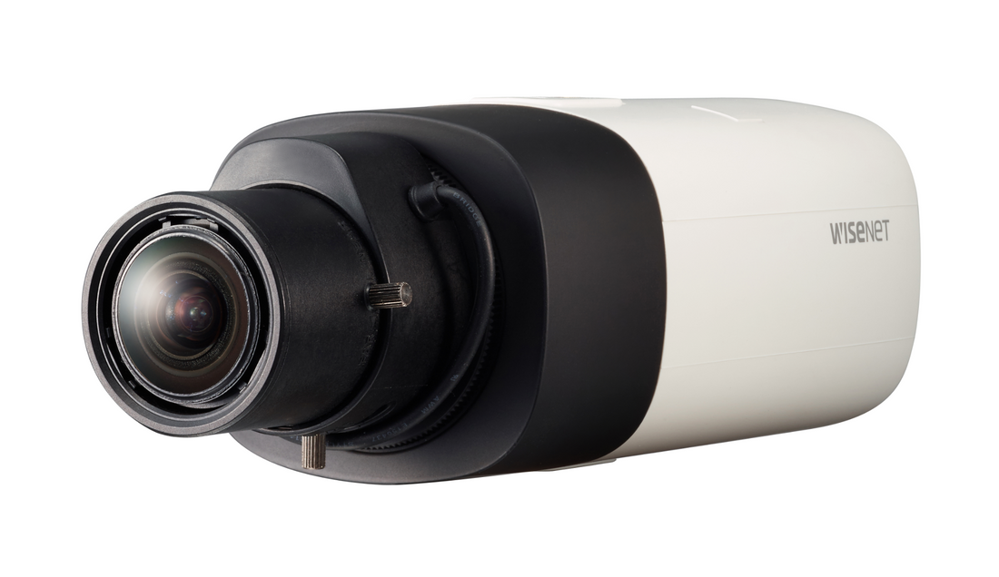 Hanwha Techwin XNB-8000 WiseNet 5MP Network IP POE Box Security Camera No Lens