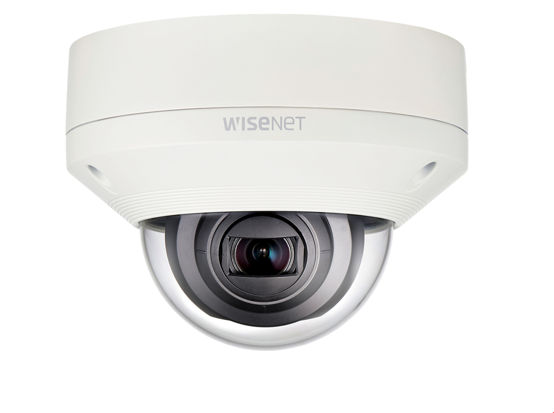 Hanwha Techwin XNV-6080 2MP PoE Vandal Dome IP SecurityCamera IP67(2.8-12mm)Lens