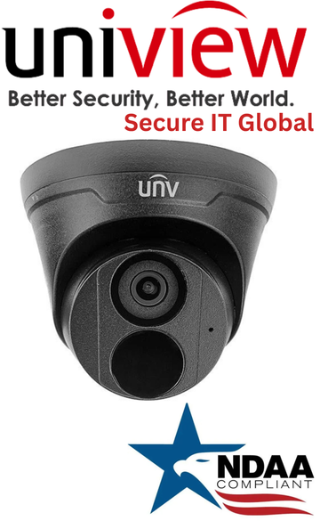 UNV 4MP IP67 NDAA Audio IP Network Uniview Surveillance Eyeball Security Camera