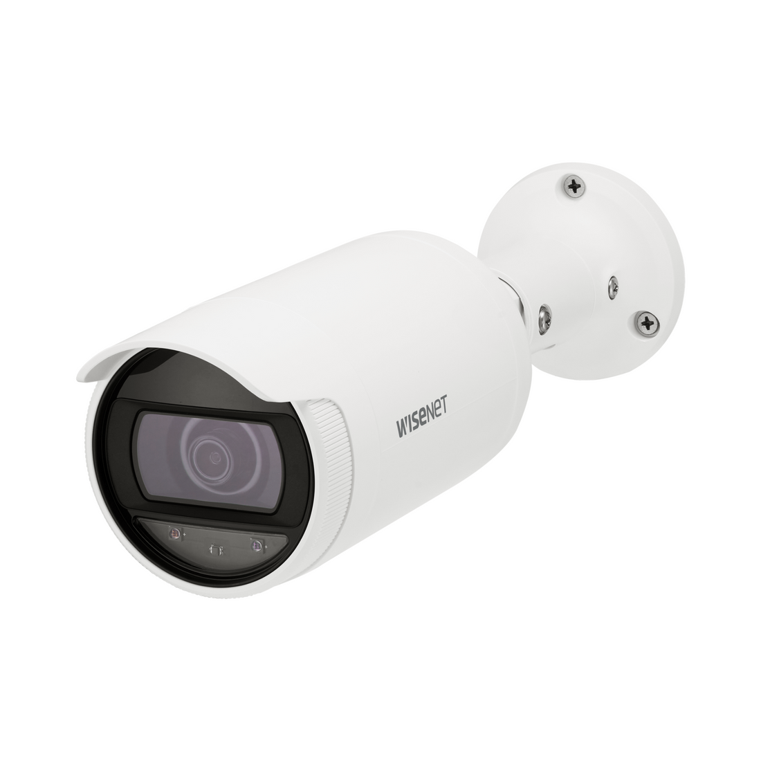 Hanwha ANO L7022R Bullet Camera Front View with 4MP Resolution