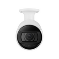 Hanwha bullet camera PoE installation and wall mounting example