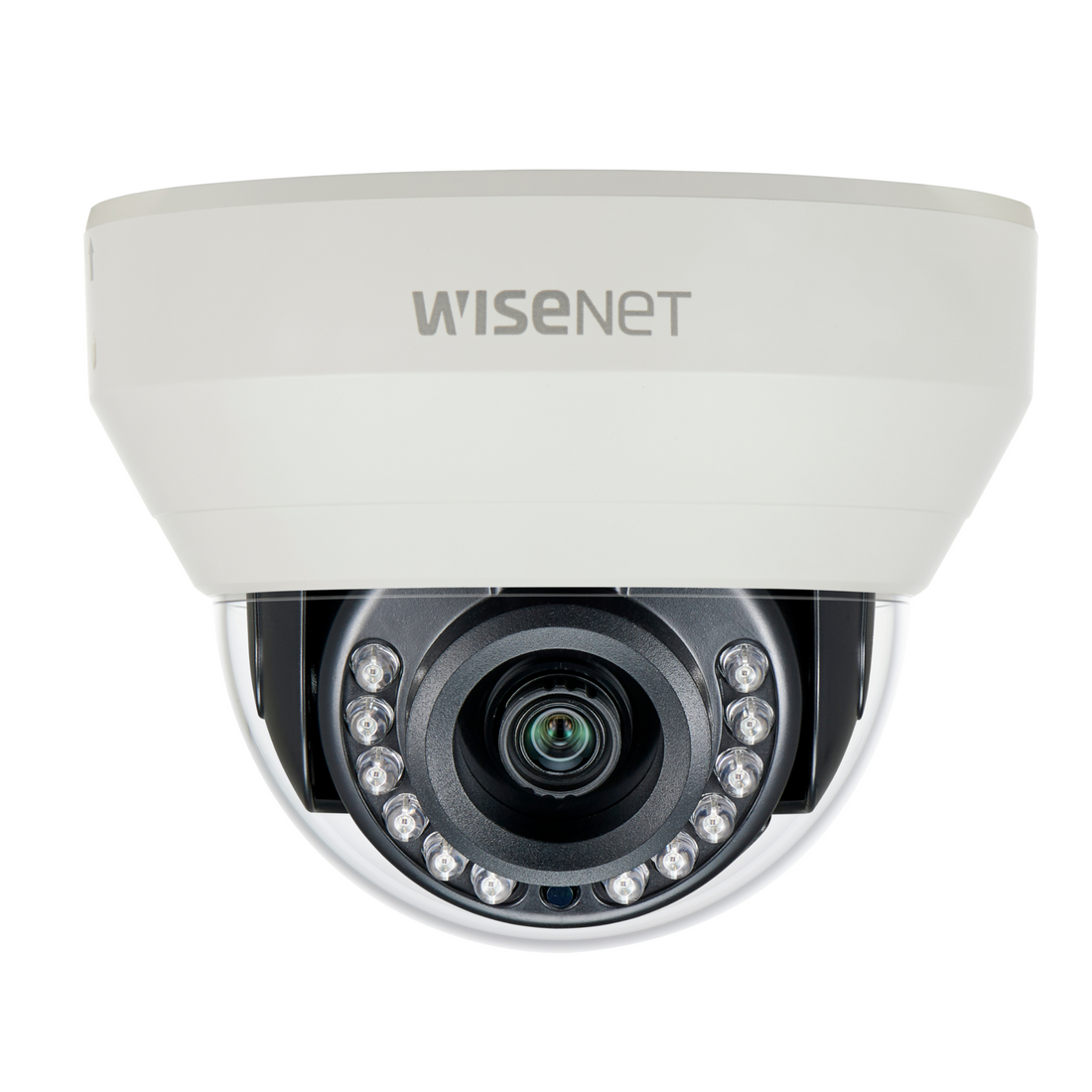 Hanwha Techwin HCD 7030RA front view 4MP analog Wisenet dome camera