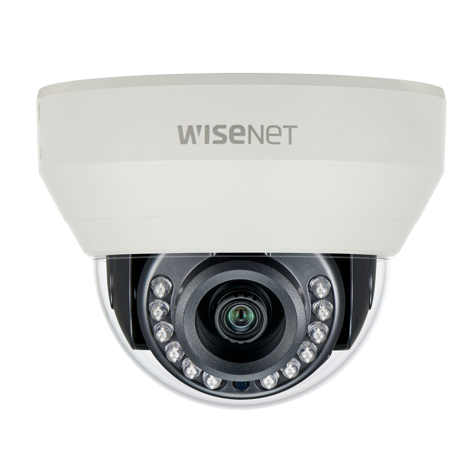 Hanwha indoor dome camera with night vision 4MP NDAA compliant