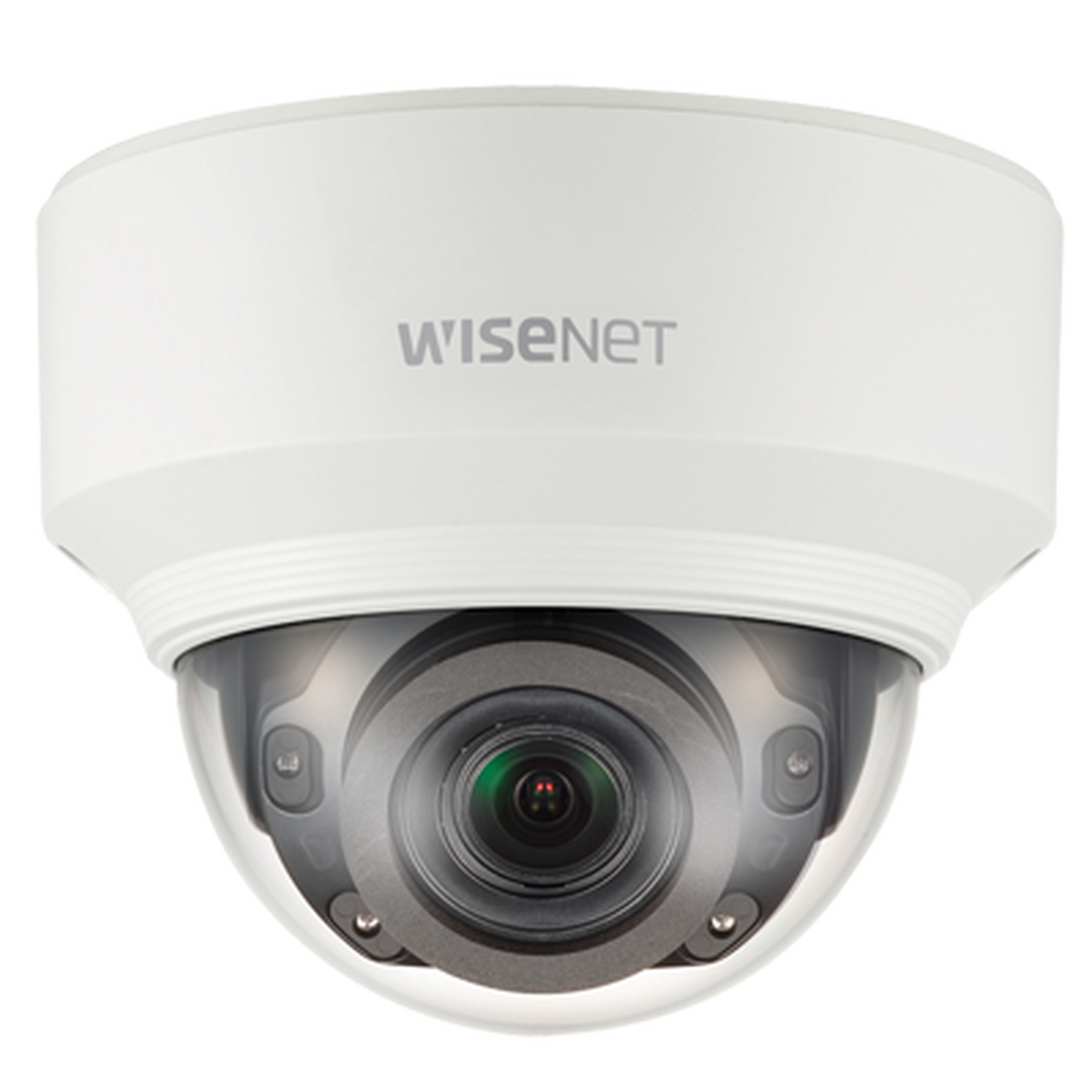 Hanwha Wisenet dome camera front view
