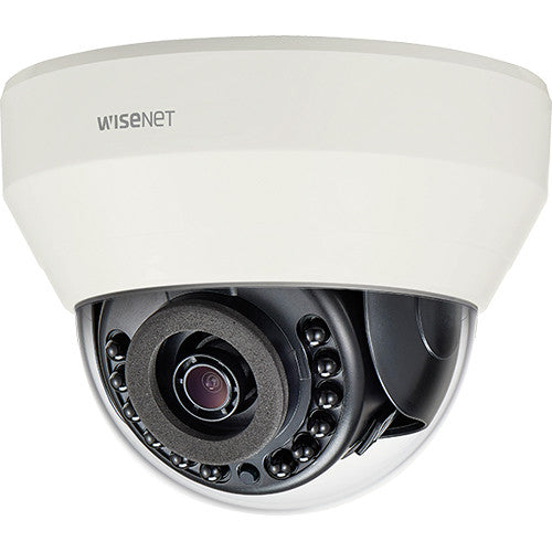 Hanwha Techwin LND 6012R Wisenet dome camera front view
