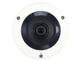 Hanwha Techwin fisheye IP camera with built in microphone