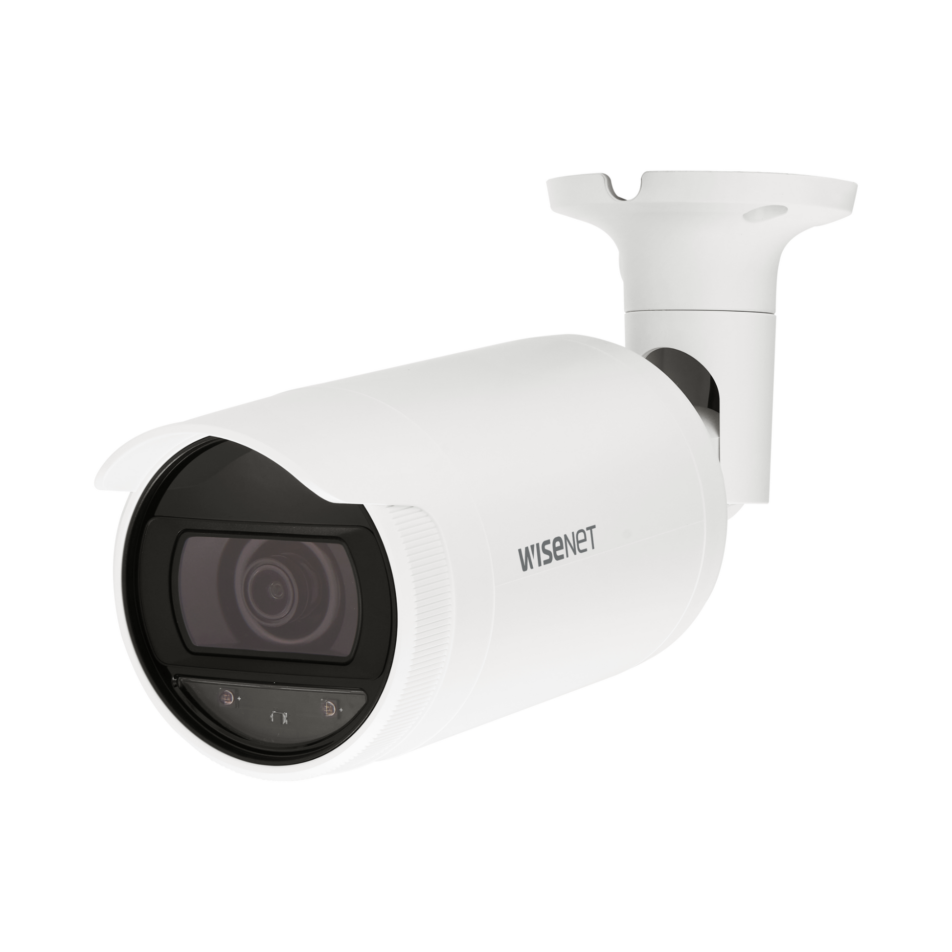 Hanwha Wisenet cameras outdoor installation