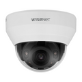 Wisenet dome camera LND 6022R side view showing 2MP lens