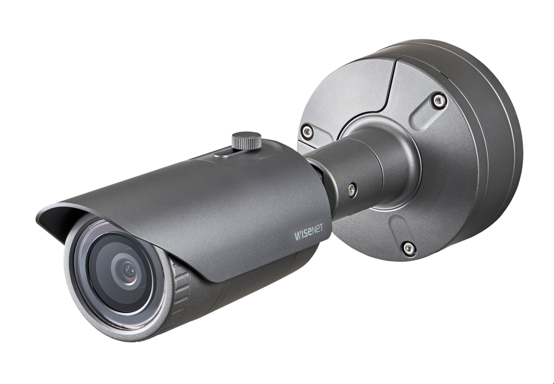 Hanwha Techwin XNO 8020R bullet camera front view