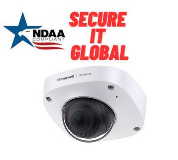 Honeywell HC35W25R3 5MP Audio NDAA Dome POE Network IP Bullet Security Cameras