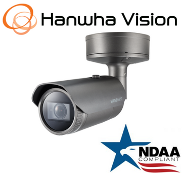 Hanwha Techwin PNO-A9081RLP  4K LPR/ANPR  Bullet IP SecurityCamera 4.5~10mm Lens
