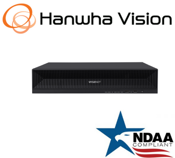 Hanwha Techwin XRN-1620SB1WiseNet 16CH 12MP PoE+ NVR IP Security Recorder No HDD