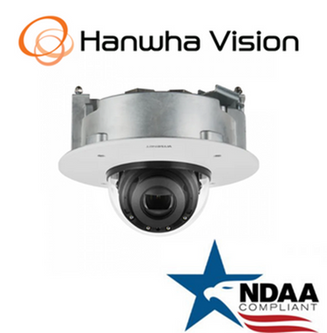 Hanwha Techwin XND-6081RF WiseNet 2MP PoE IP Security Dome Camera 2.8 -12mm Lens