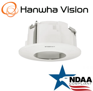 Hanwha Techwin SHD-1408FPW In-ceiling Plenum flush mount Security Accessory