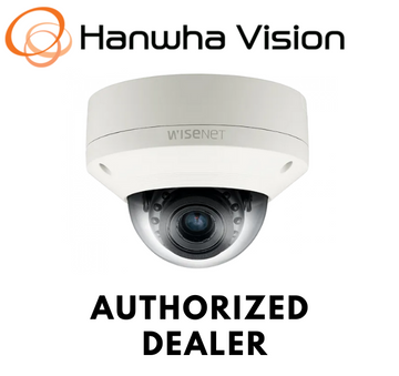 Hanwha Techwin SNV-7084R 3MP IR Vandal Dome Camera 3-8.5mm Lens
